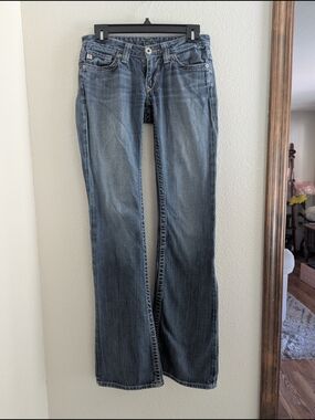 Big Star Women’s Faded Blue Flare Jeans